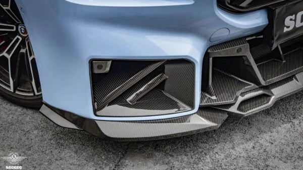 SOOQOO BMW M2 G87 Pre Preg Carbon Fibre Front Lip A