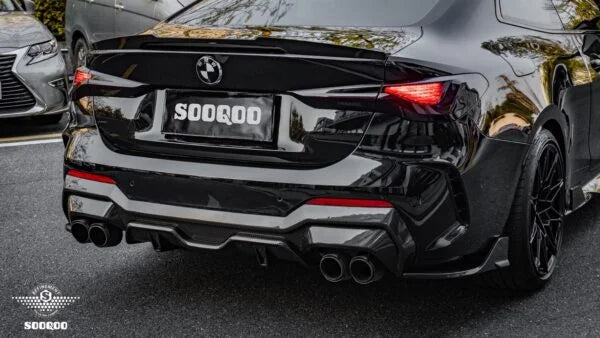 SOOQOO BMW 4 Series G22 Rear Diffuser