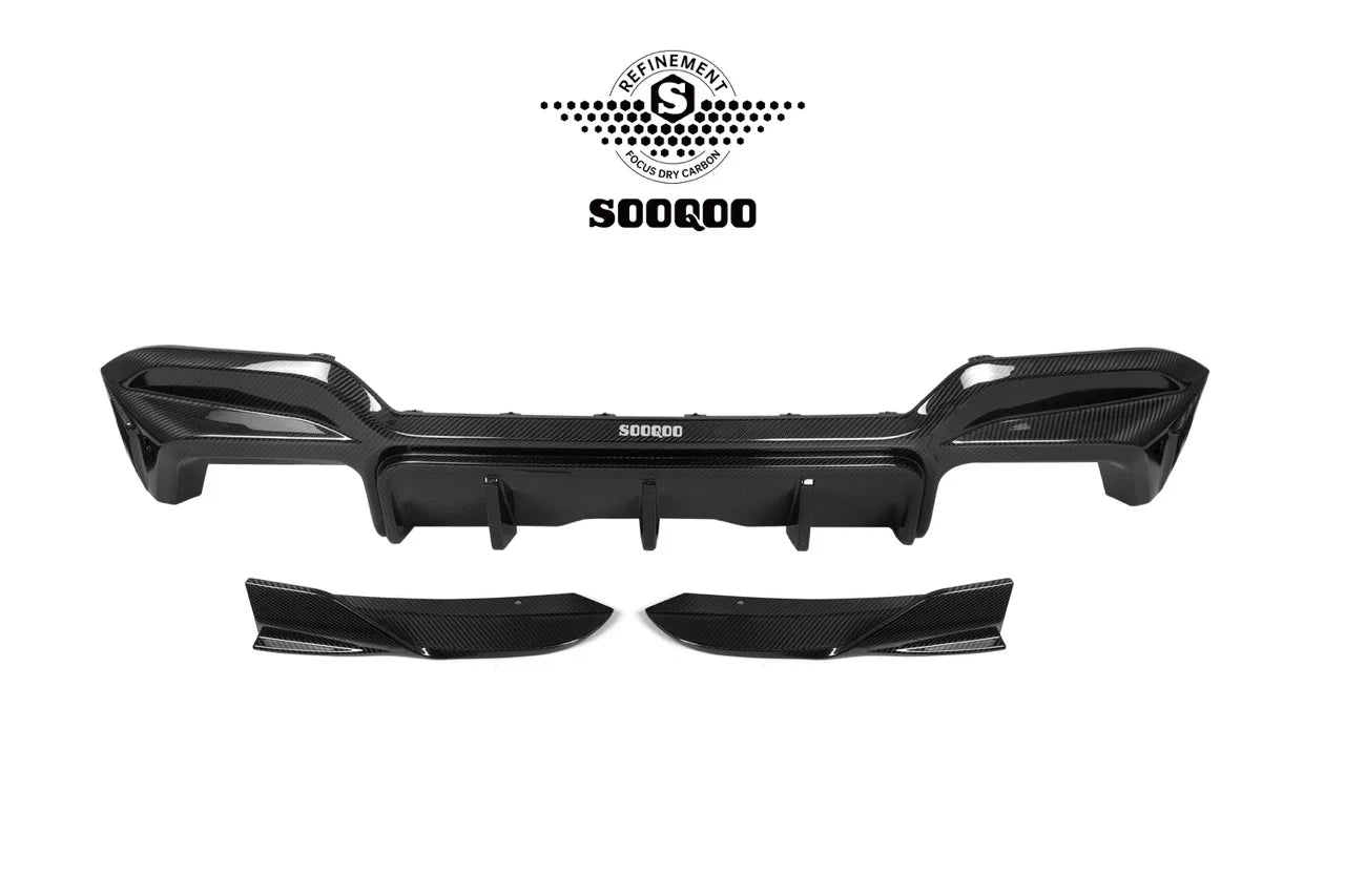 SOOQOO BMW X3M/X4M F97/F98 SQ Rear Diffuser