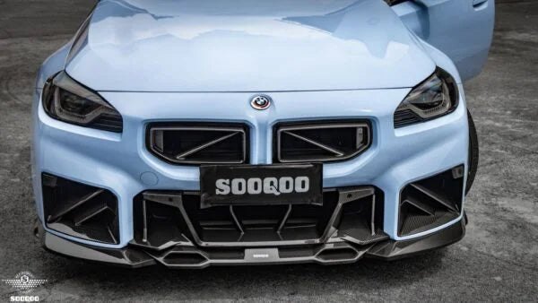 SOOQOO BMW G87 M2 Pre Preg Carbon Fibre Front Bumper Centre Trim