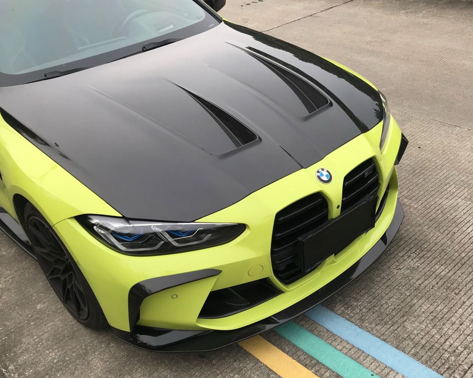 KP BMW M3/M4 PRE PREG DRY CARBON FIBRE A STYLE HOOD/BONNET (G80/G81/G82/G83)