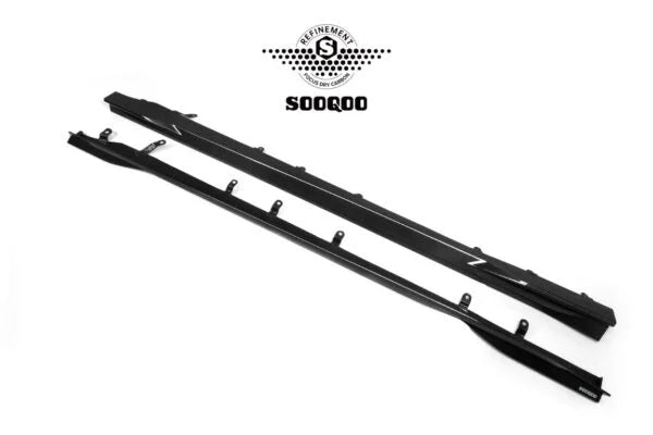 SOOQOO BMW M2 G87 Pre Preg Carbon Fibre Side Skirts