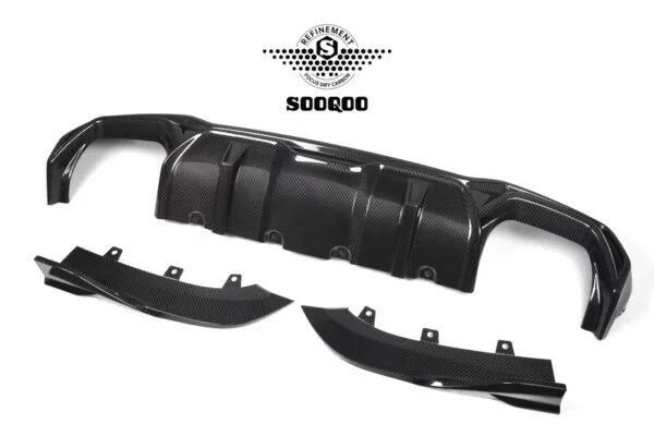 SOOQOO BMW 4 Series G22 Rear Diffuser