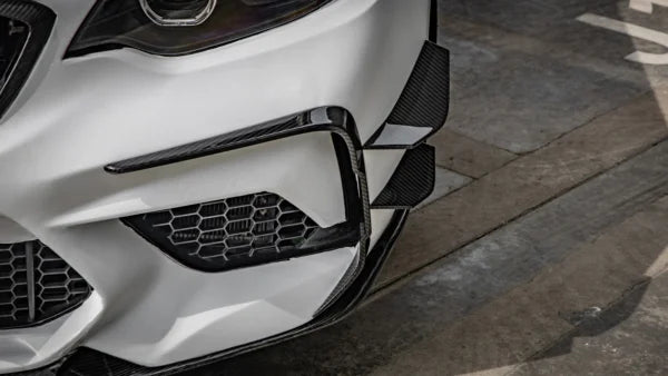 KP BMW M2C F87 Pre Preg Carbon Fibre Front Side Canards