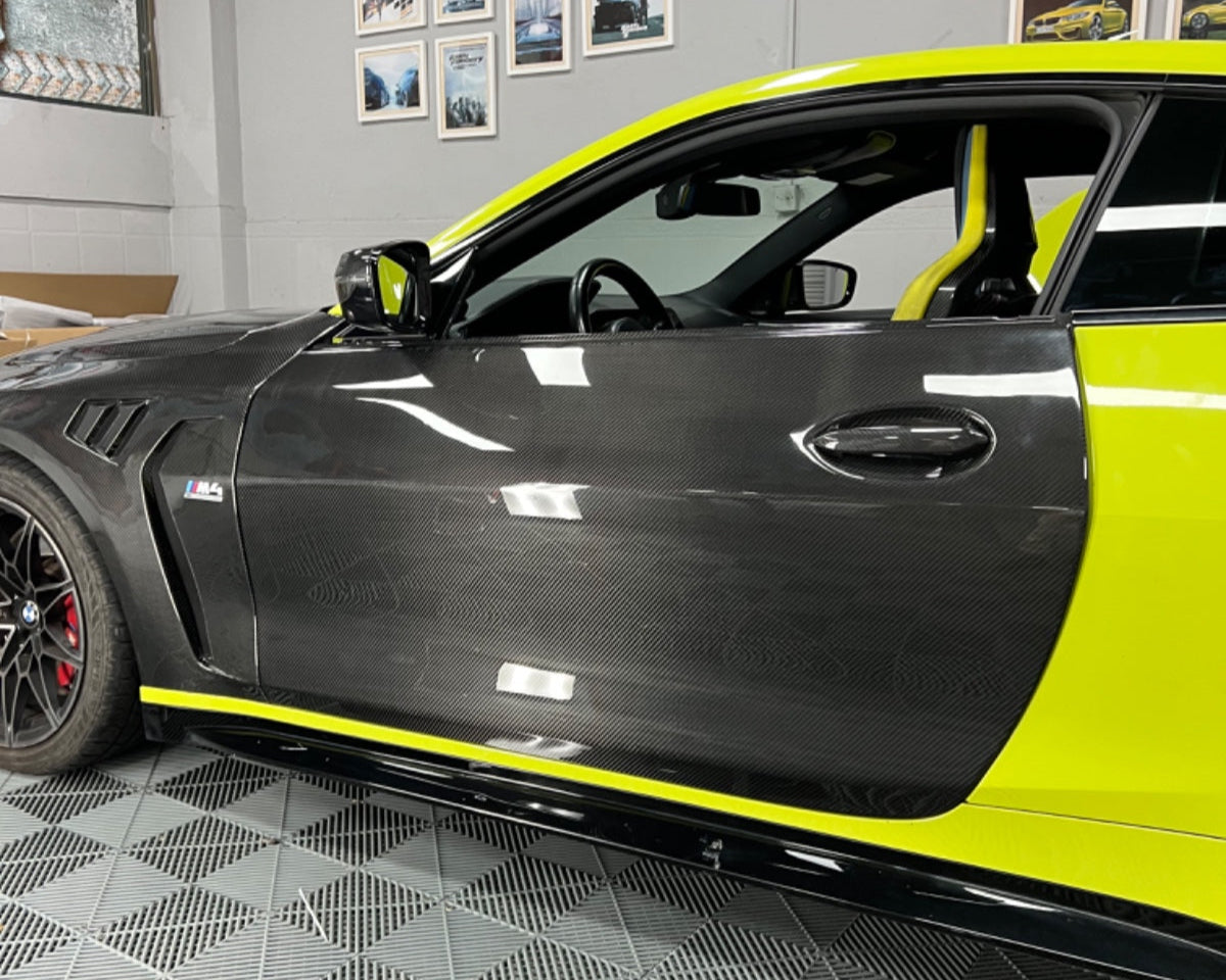 KP BMW M4 G82/83/G22/G23 PRE PREG DRY CARBON FIBRE DOORS