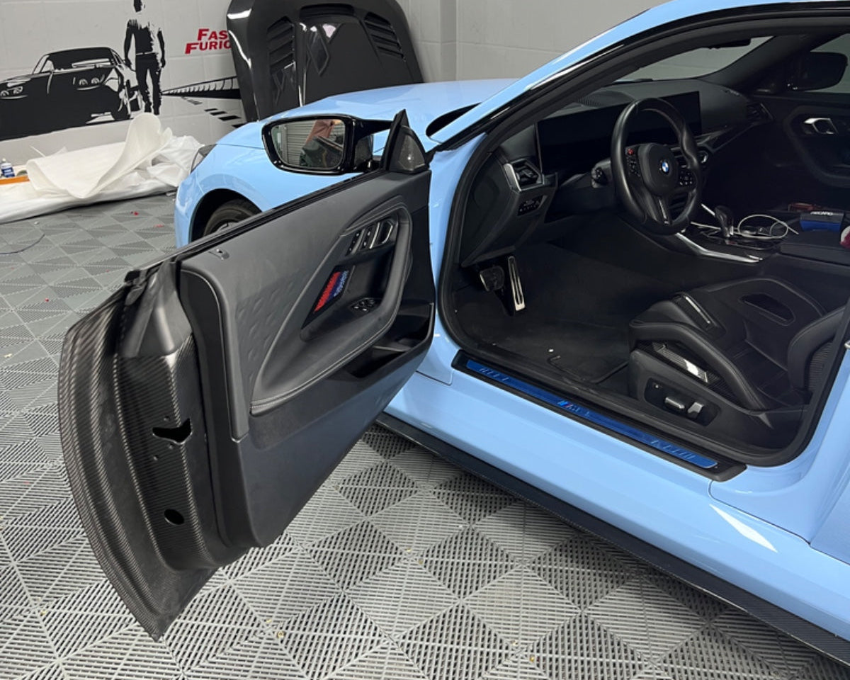 KP BMW M2 G87 PRE PREG DRY CARBON FIBRE DOORS