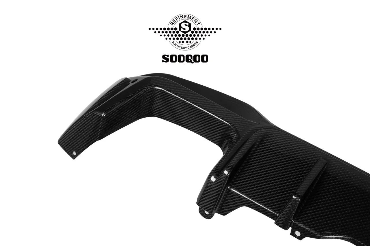 SOOQOO BMW X3M/X4M F97/F98 SQ Rear Diffuser