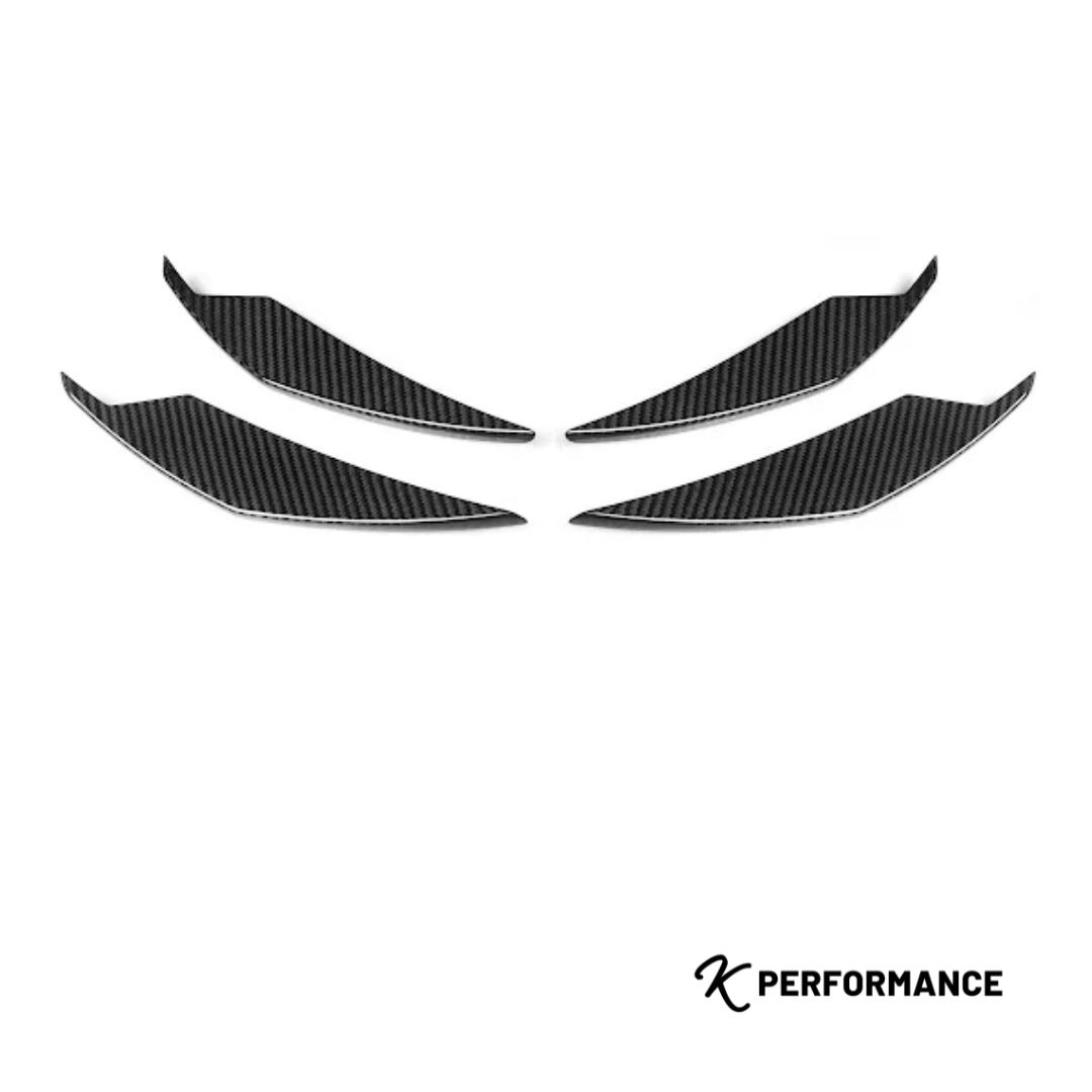 KP BMW M3/M4 Pre Preg Carbon Fibre AC Style Front Canards (G80/G81/G82/G83)