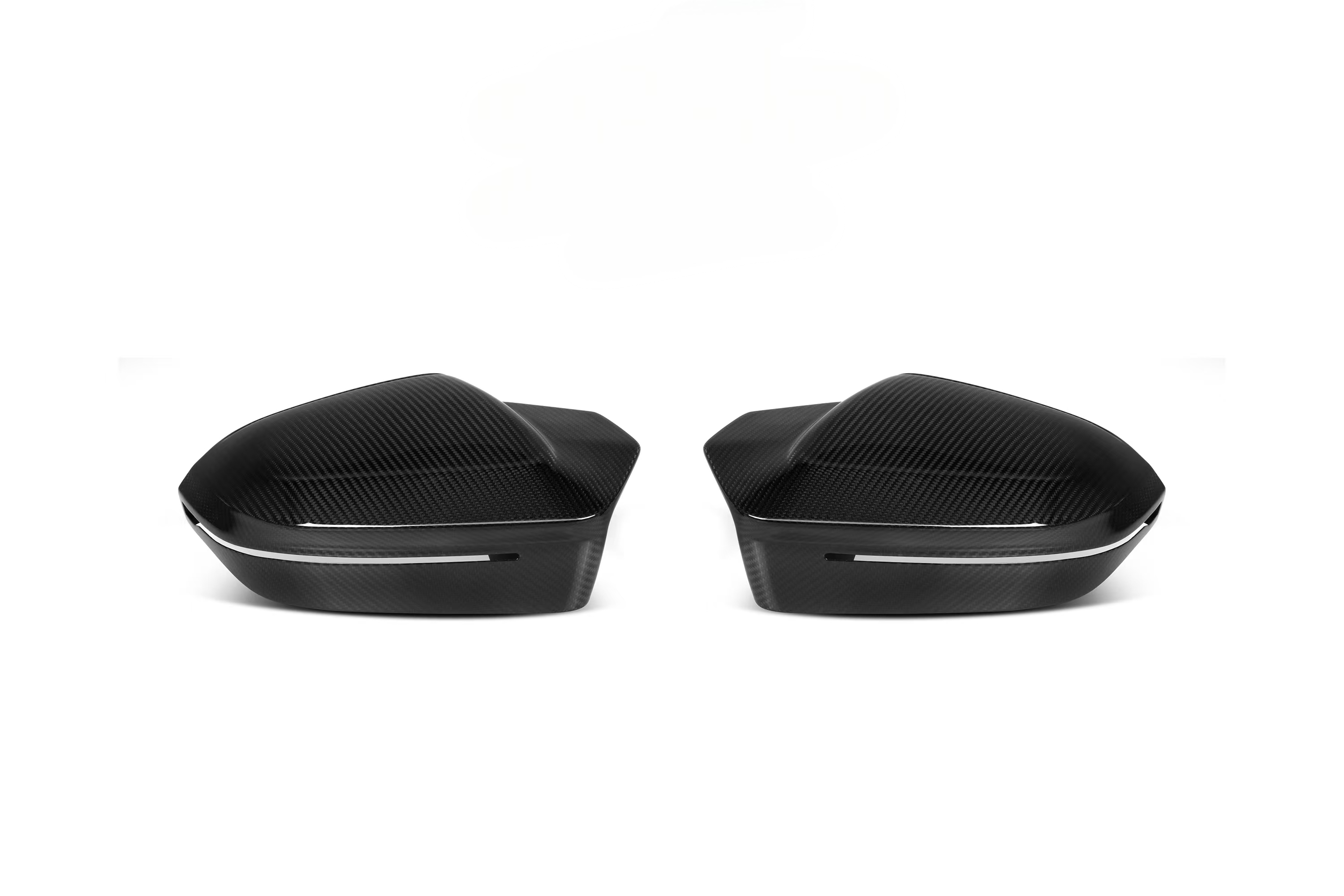 KP BMW M5 Touring G99 Pre Preg Carbon Fibre Mirror Caps