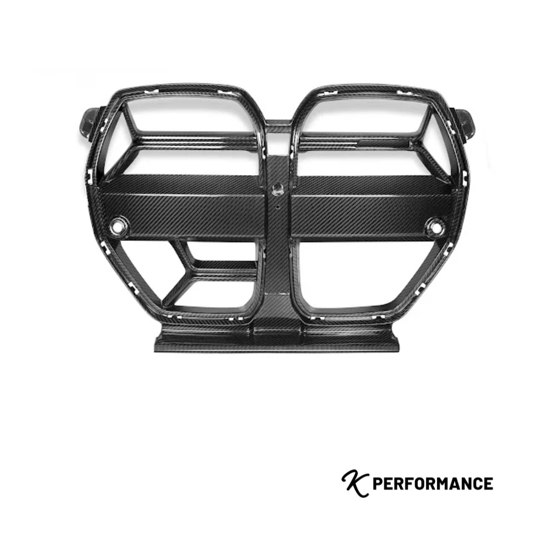 KP BMW M3/M4 Pre Preg Carbon Fibre CSL Style Front Grille with ACC (G80/G81/G82/G83)