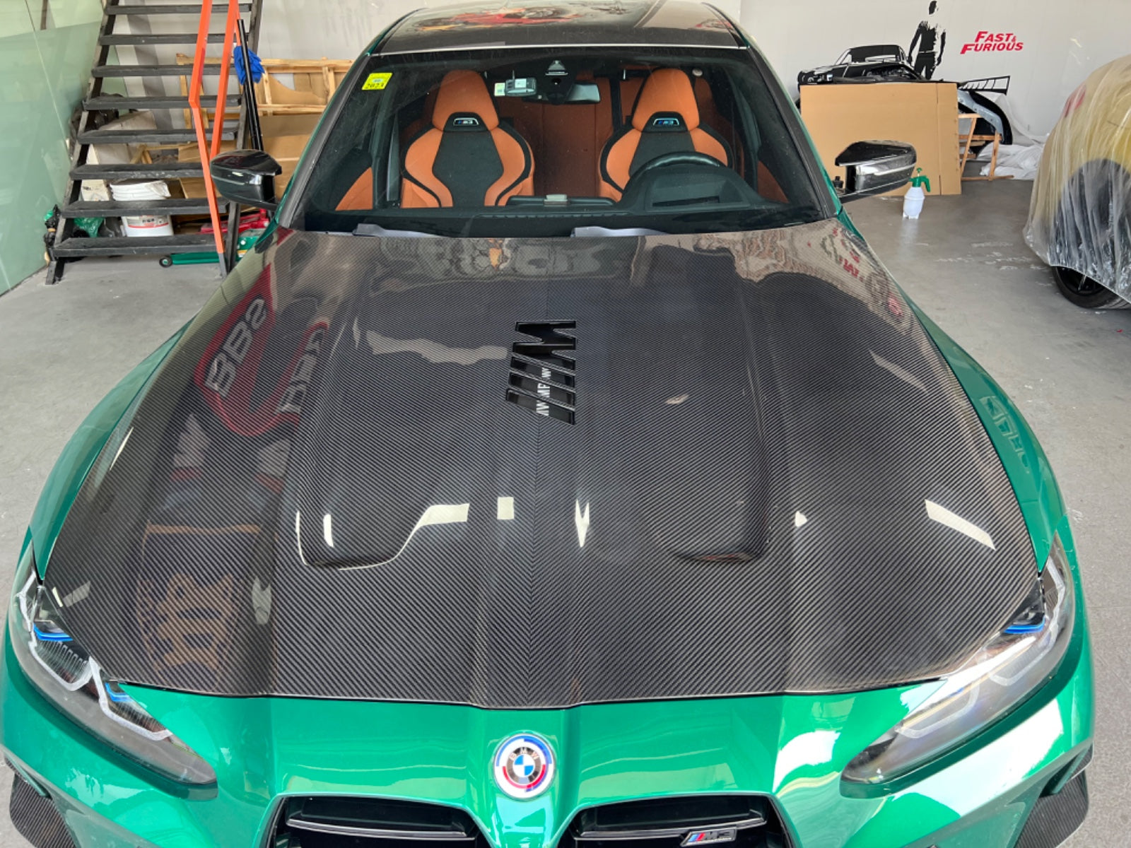 KP BMW M3/M4 PRE PREG DRY CARBON FIBRE OEM STYLE HOOD/BONNET (G80/G81/G82/G83)