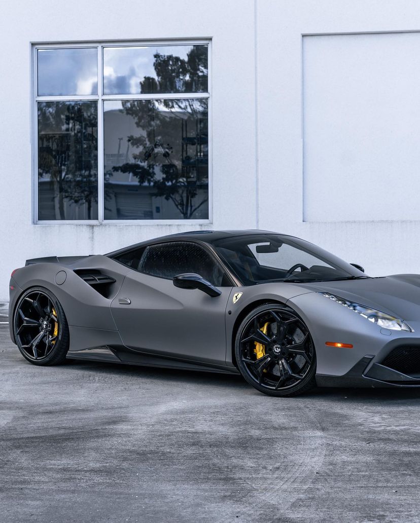 1016 INDUSTRIES FERRARI 488 Carbon Fibre Side Intake Vents