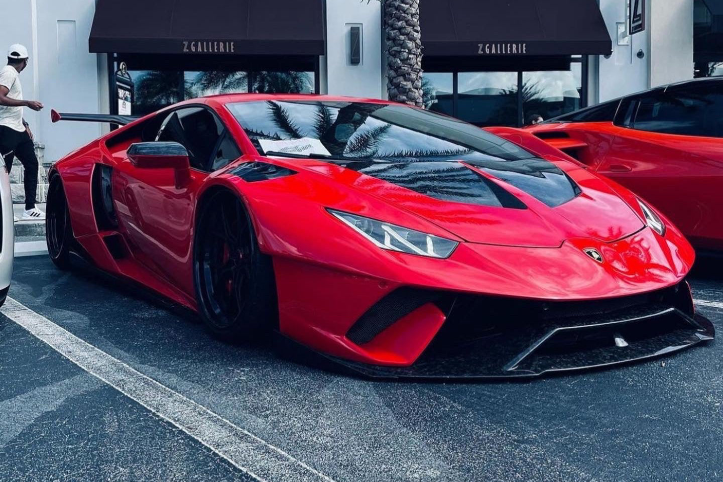 1016 INDUSTRIES LAMBORGHINI HURACAN LP610 Carbon Fibre Front Bumper & Lip