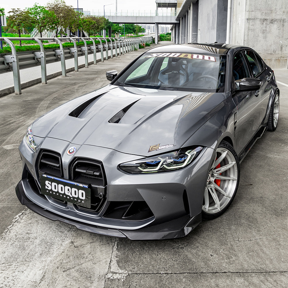SOOQOO BMW M3/M4 V2 Front Lip (G80/G81/G82/G83)