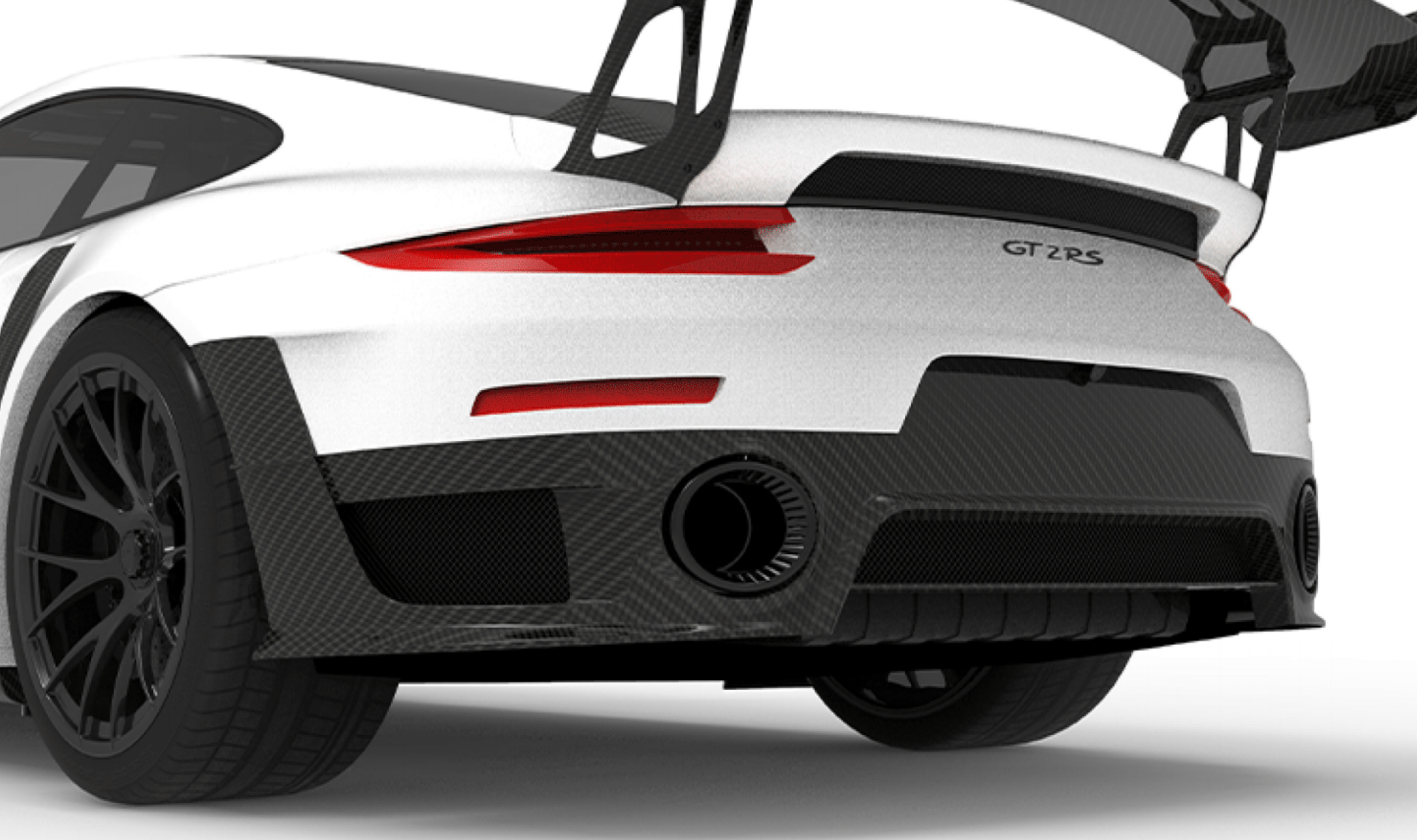 Porsche 991.2 GT2 RS-Rear Diffuser