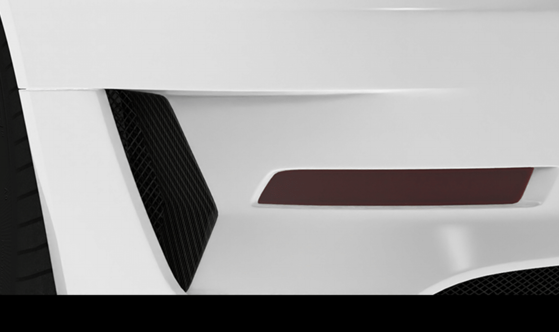 Porsche 991.2 GT3 RS-Rear bumper vent surround