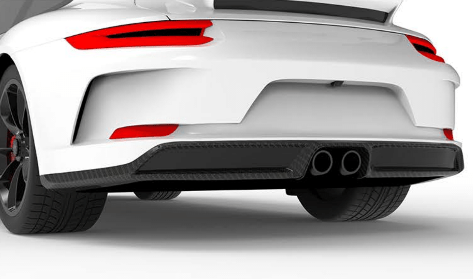 Porsche 991.2 GT3-Rear Diffuser