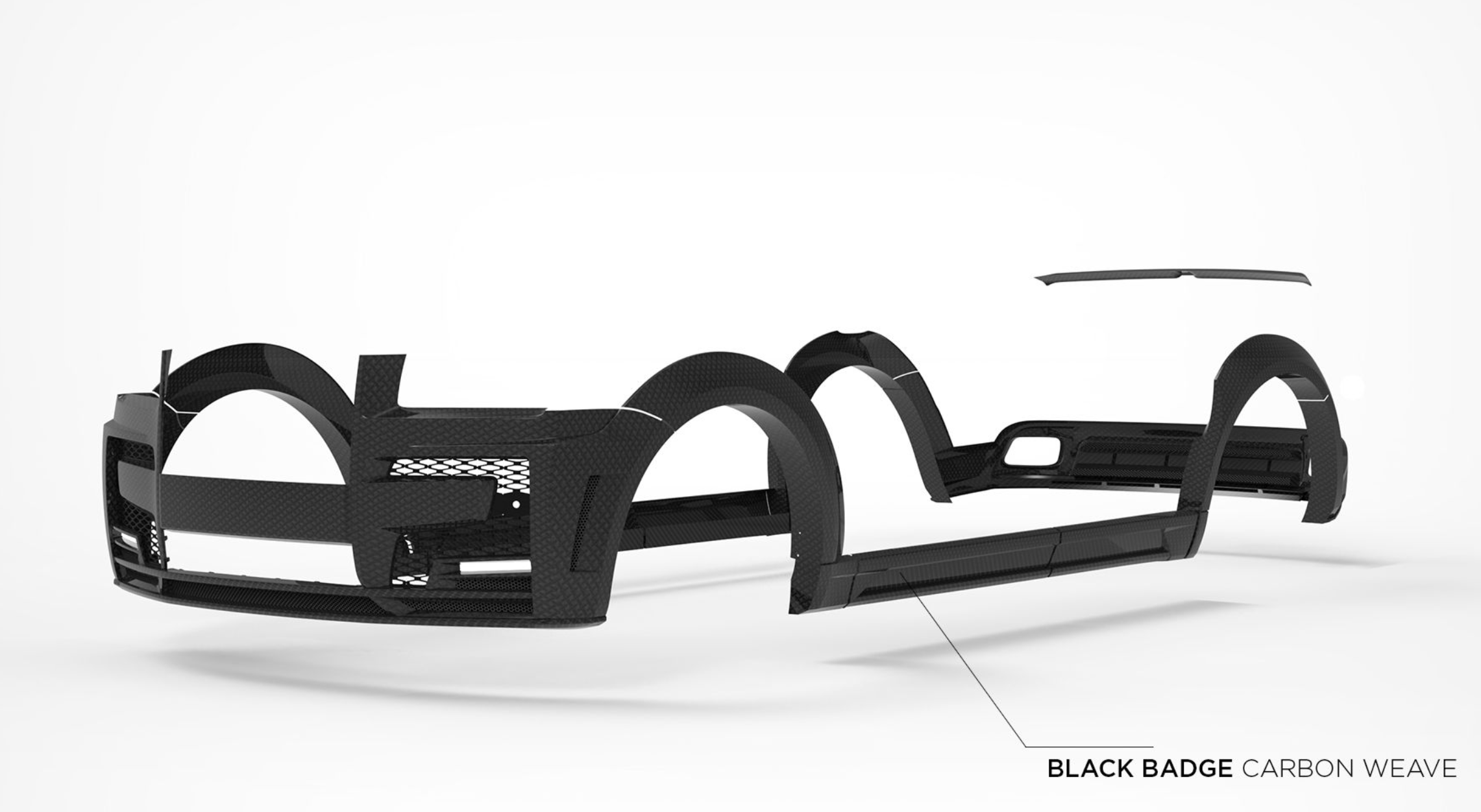 1016 INDUSTRIES ROLLS ROYCE CULLINAN V3 BLACK BADGE Carbon fibre bodykit