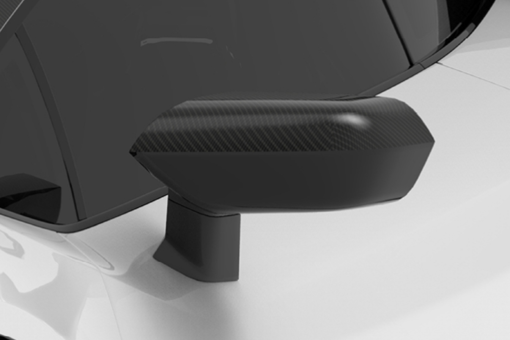 1016 INDUSTRIES LAMBORGHINI HURACAN LP610 Carbon Fibre Mirror Caps