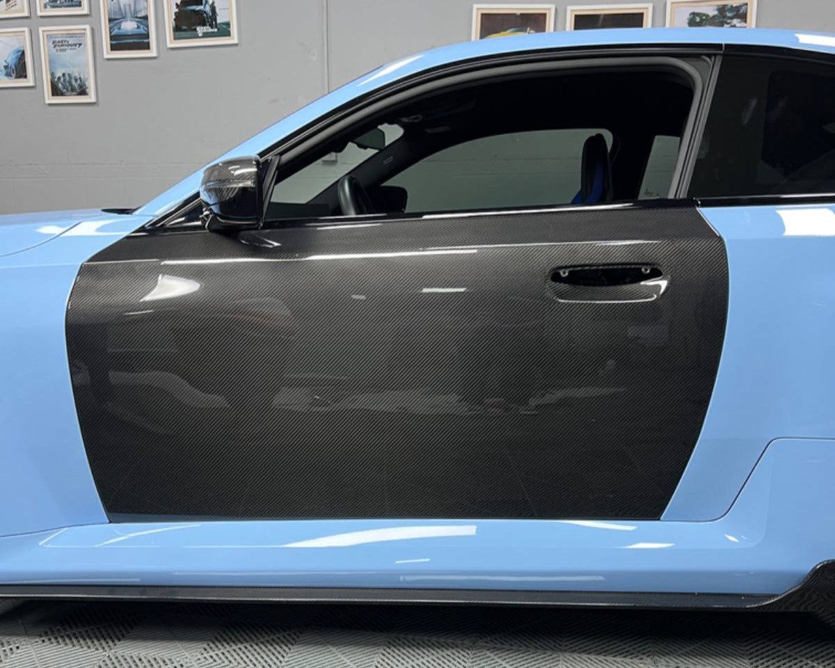 KP BMW M2 G87 PRE PREG DRY CARBON FIBRE DOORS
