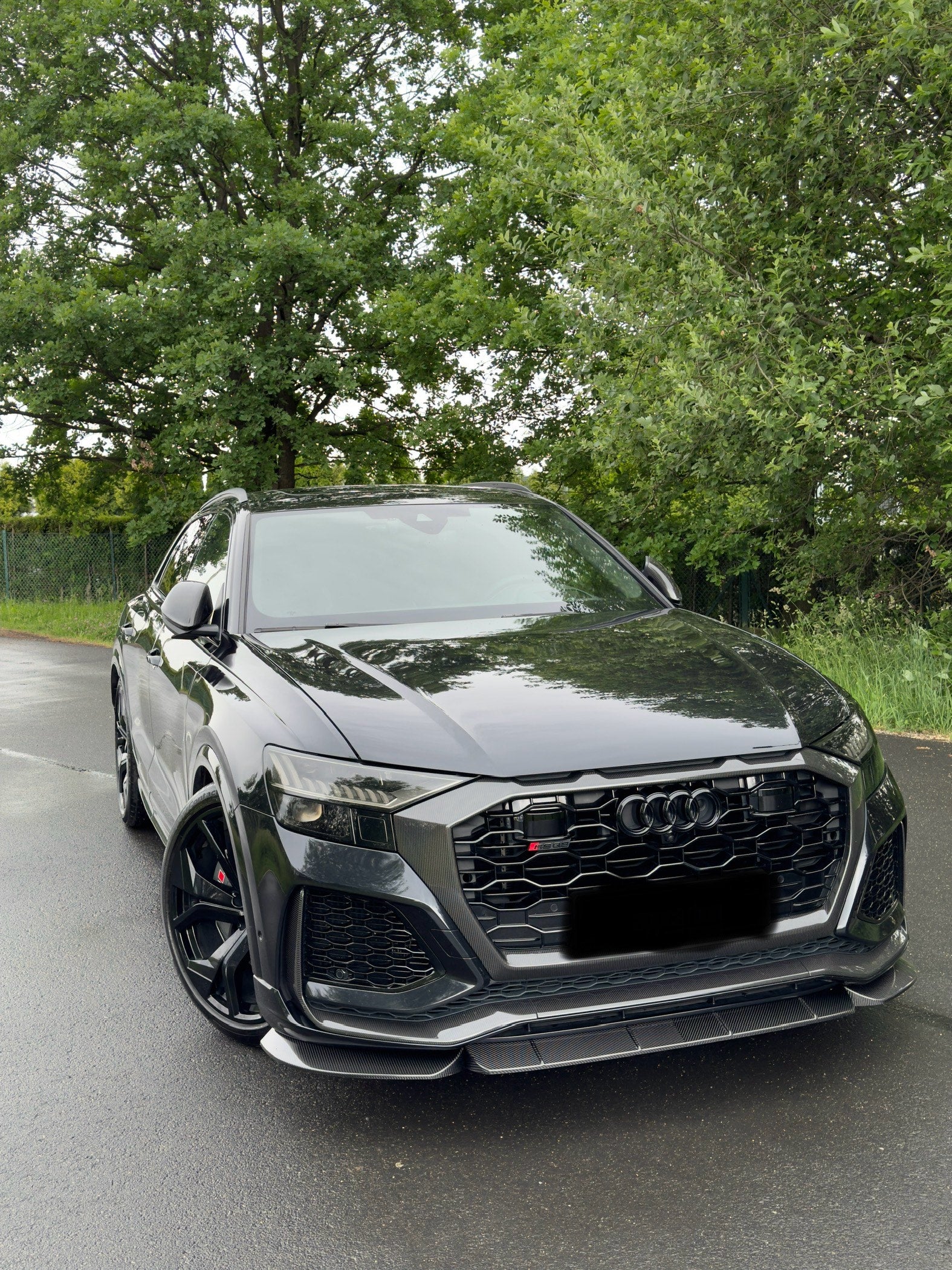 APP AUDI RS (Q8) FRONT LIP